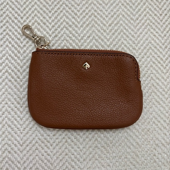 Kate Spade Tan Leather Coin Purse - Picture 2 of 5